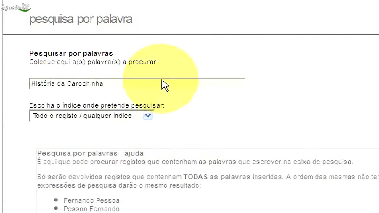 Suporte em Video – Consultar e reservar na Biblioteca Manuel Alegre